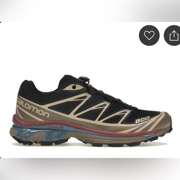 Salomon Shoes - Salomon XT-6 Black Cow Hide